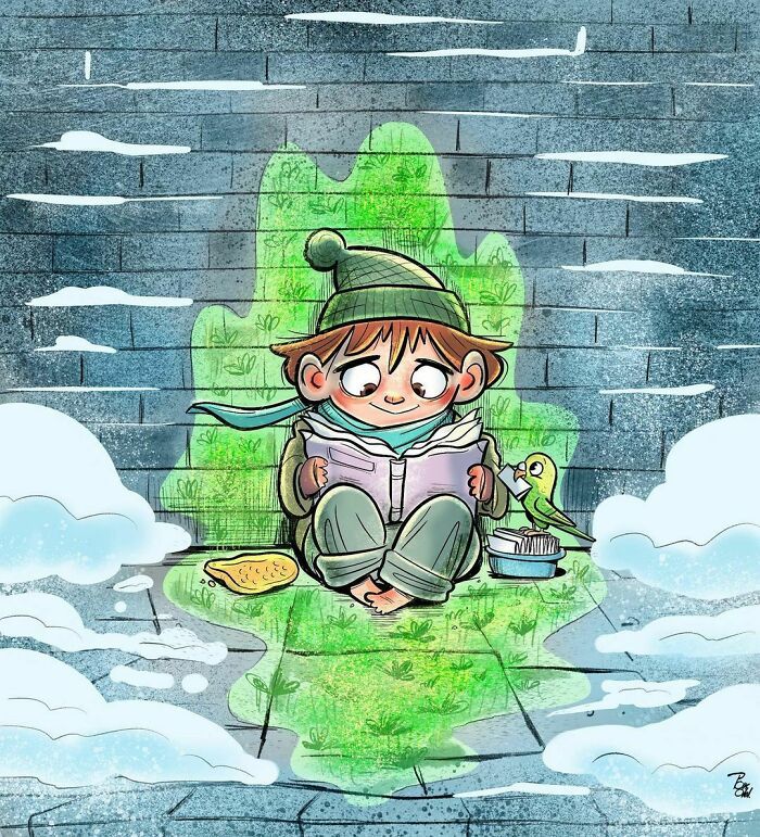 60 Ilustrações digitais que expõem as falhas da sociedade atual por Alireza Pakdel 8