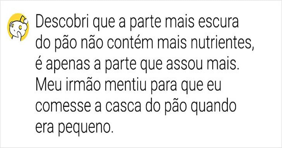 12 mistério da infância que só foi revelado quando chegou na fase adulta