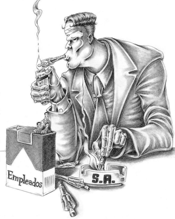 Os erros da sociedade atual em 55 ilustrações controversas 4