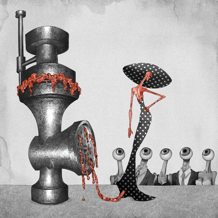 Os erros da sociedade atual em 55 ilustrações controversas 12