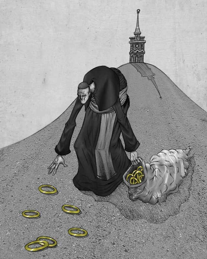 Os erros da sociedade atual em 55 ilustrações controversas 13