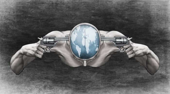 Os erros da sociedade atual em 55 ilustrações controversas 20