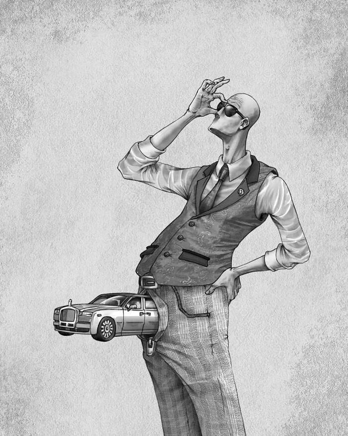 Os erros da sociedade atual em 55 ilustrações controversas 24