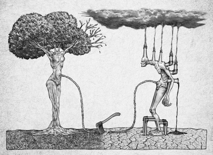 Os erros da sociedade atual em 55 ilustrações controversas 31