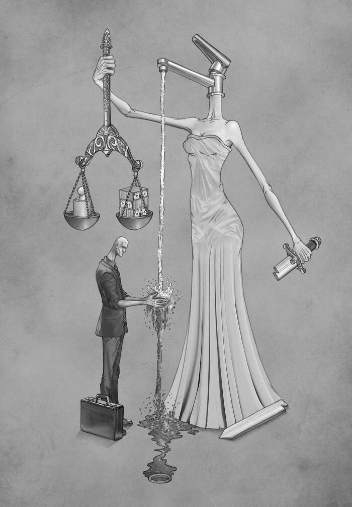 Os erros da sociedade atual em 55 ilustrações controversas 34