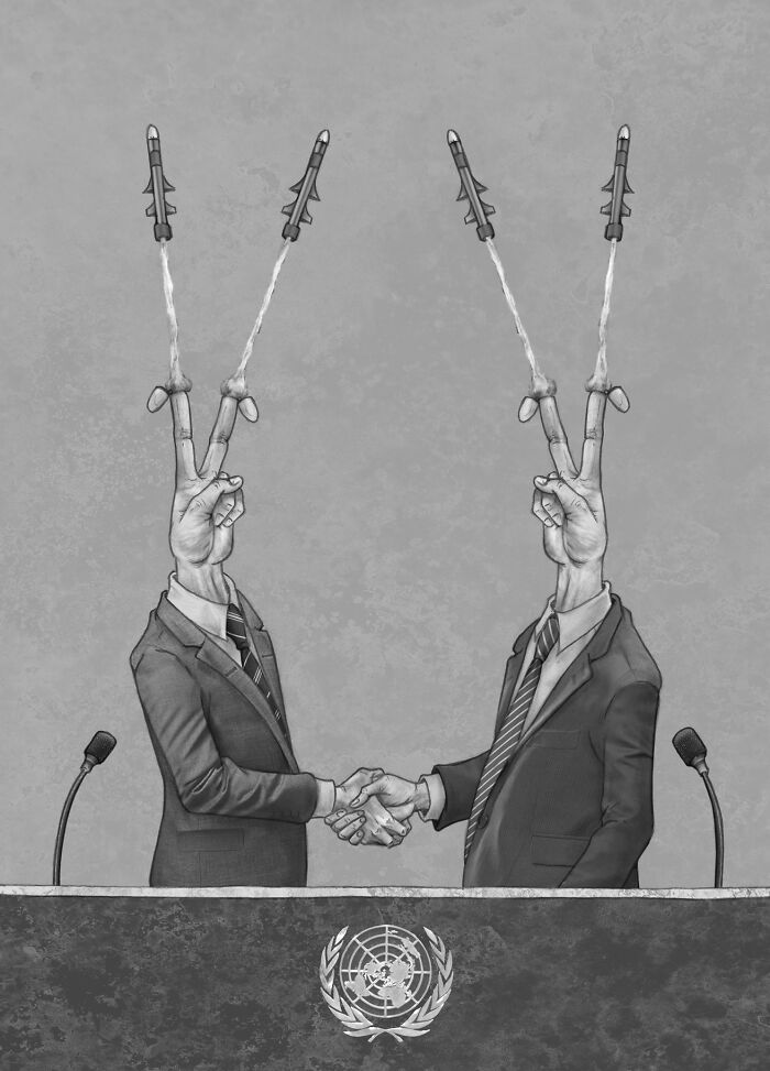 Os erros da sociedade atual em 55 ilustrações controversas 37