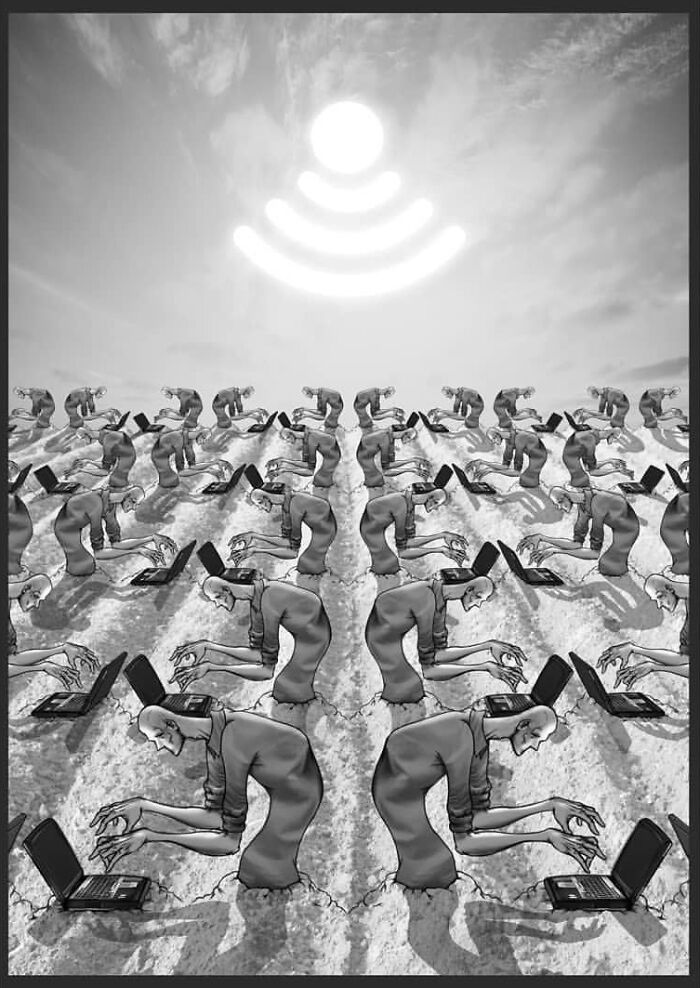 Os erros da sociedade atual em 55 ilustrações controversas 51