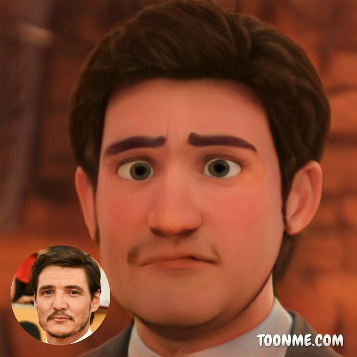 40 pessoas famosas se transformaram em personagens da Pixar com a ajuda do ToonMe 9