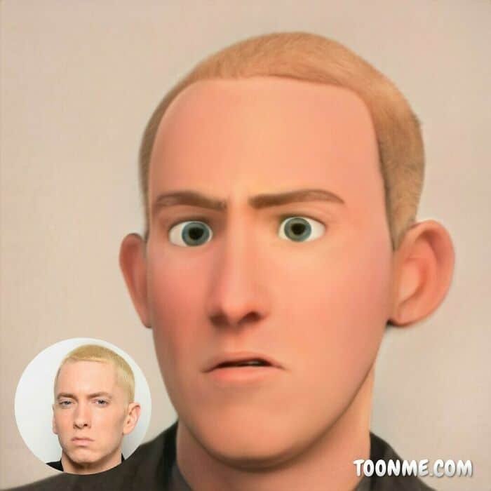 40 pessoas famosas se transformaram em personagens da Pixar com a ajuda do ToonMe 15