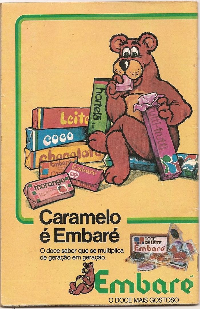 22 propagandas brasileiras antigas de guloseimas 19