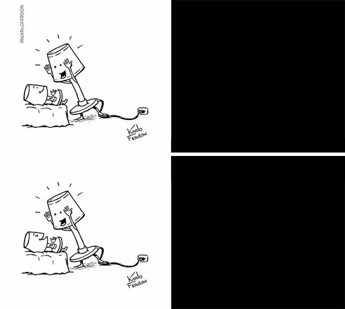 30 quadrinhos curtos e humorísticos de Karlo Ferdon 25