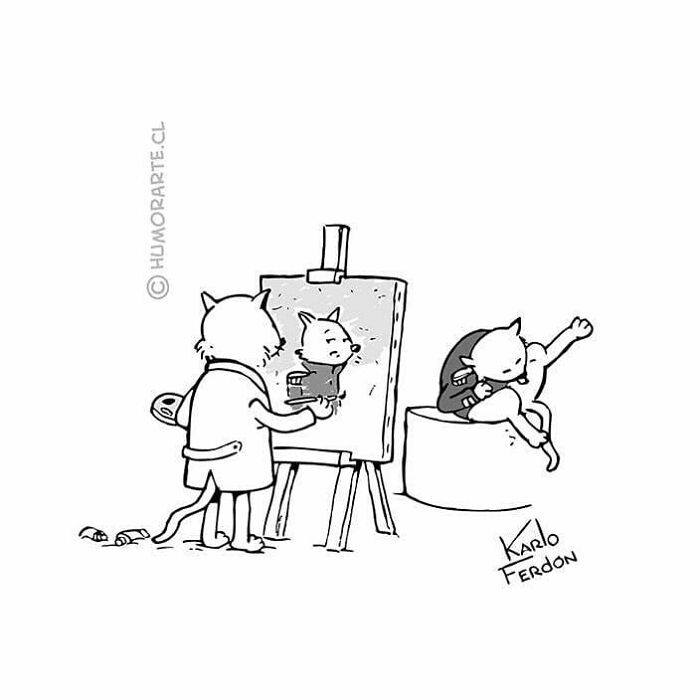 30 quadrinhos curtos e humorísticos de Karlo Ferdon 26