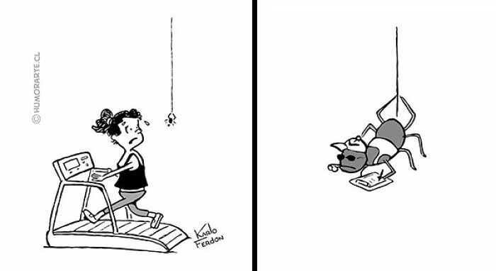 30 quadrinhos curtos e humorísticos de Karlo Ferdon 30