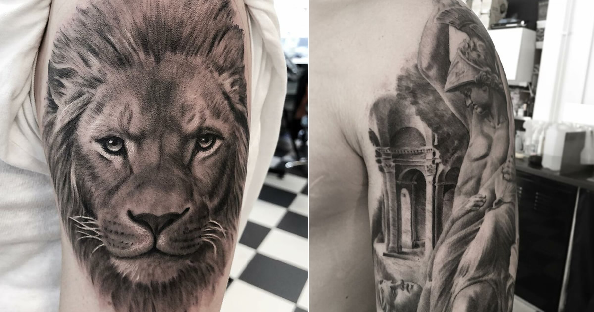 40 tatuagens impressionantes por um artista sueco