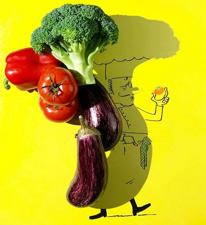 Um artista belga usa sombras para dar vida a objetos 9