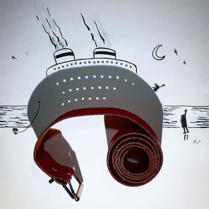 Um artista belga usa sombras para dar vida a objetos 20