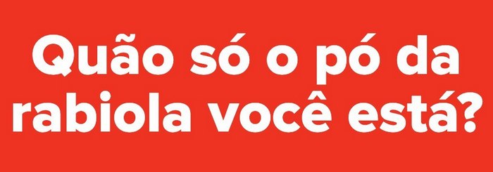 Você está cansado ou é todo mundo? 1
