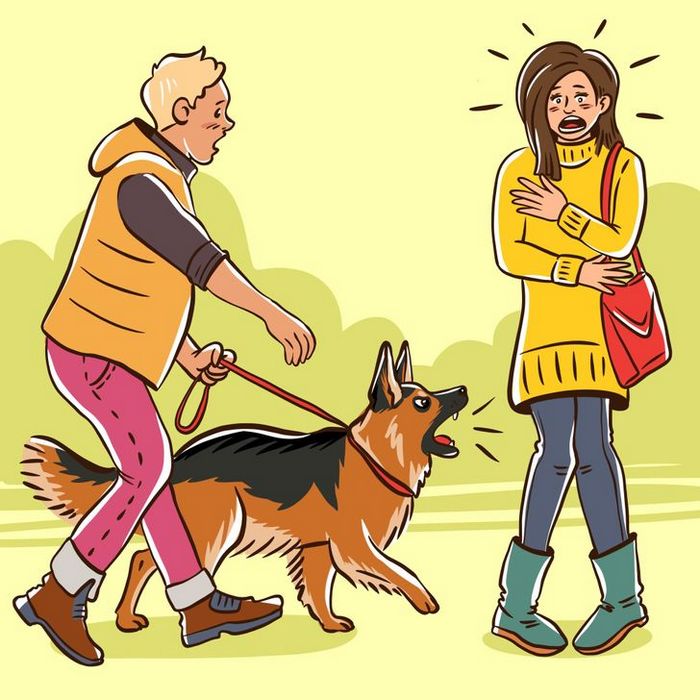 Por que o cachorro late para algumas pessoas e outras não? 3
