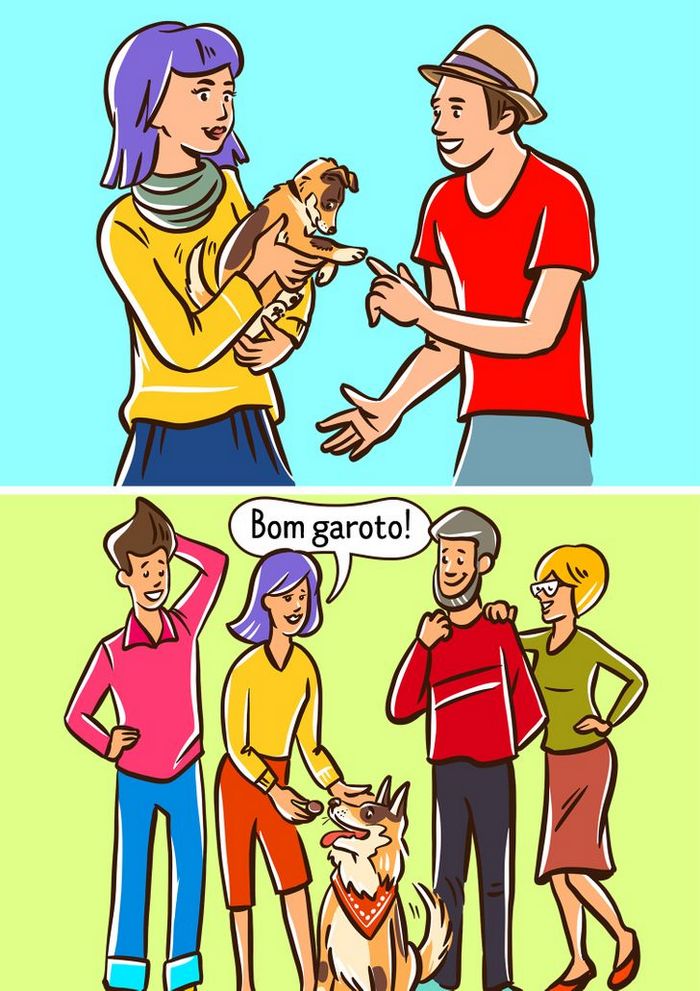 Por que o cachorro late para algumas pessoas e outras não? 8