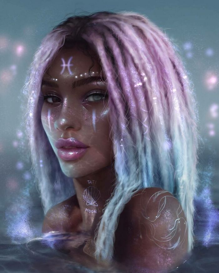 Artista imagina como seriam os signos, planetas e elementos do zodíaco chinês como pessoas 12 Artista imagina como seriam os signos, planetas e elementos do zodíaco chinês como pessoas 12