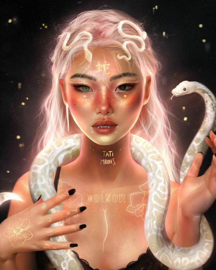 Artista imagina como seriam os signos, planetas e elementos do zodíaco chinês como pessoas 26 Artista imagina como seriam os signos, planetas e elementos do zodíaco chinês como pessoas 26