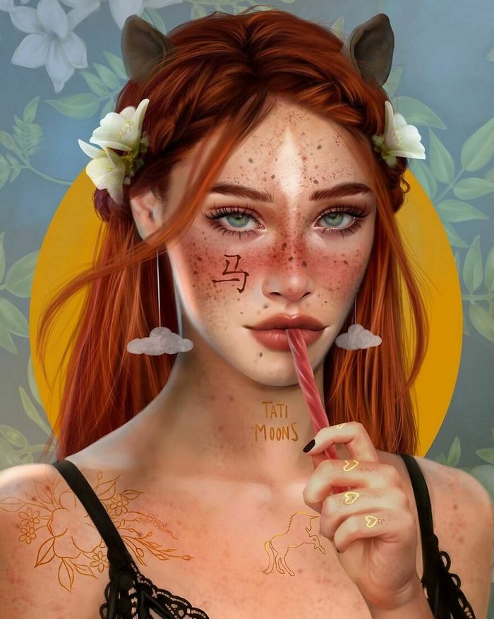 Artista imagina como seriam os signos, planetas e elementos do zodíaco chinês como pessoas 34 Artista imagina como seriam os signos, planetas e elementos do zodíaco chinês como pessoas 34