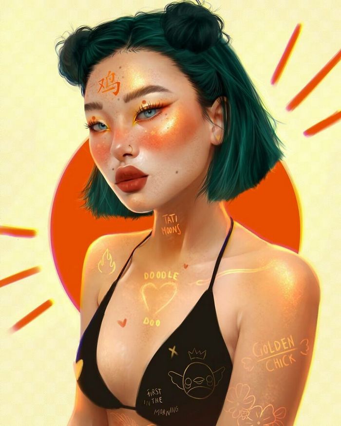 Artista imagina como seriam os signos, planetas e elementos do zodíaco chinês como pessoas 37 Artista imagina como seriam os signos, planetas e elementos do zodíaco chinês como pessoas 37