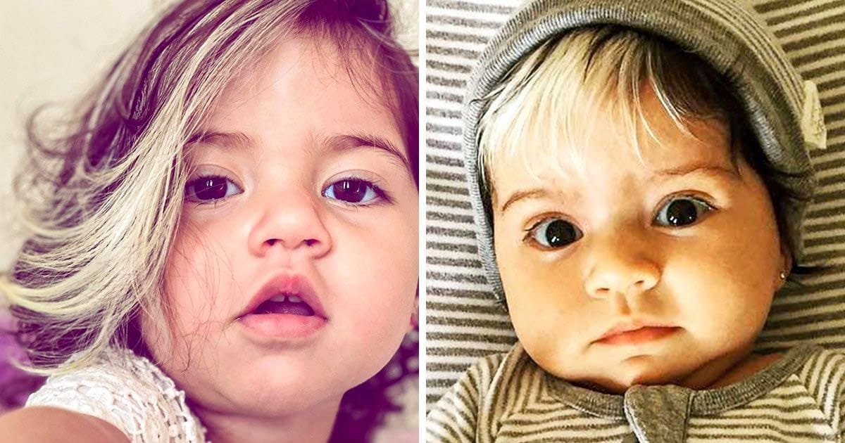 A bebê que nasceu com cabelo grisalhos é a prova de que nossos defeitos nos tornam mais bonitos