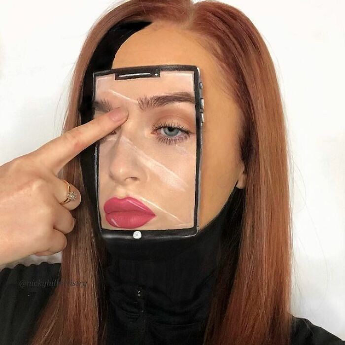 Artista de maquiagem se transforma em qualquer celebridade ou ilusão de ótica que ela deseja 29