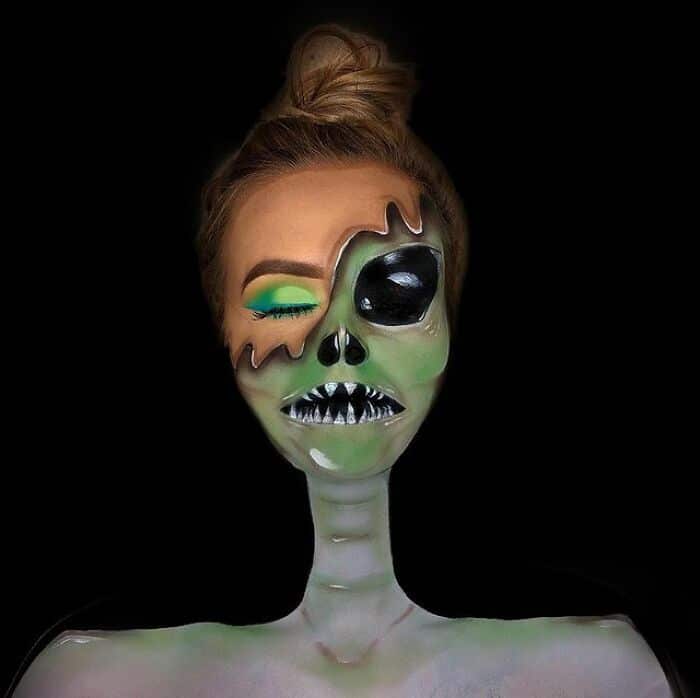 Artista de maquiagem se transforma em qualquer celebridade ou ilusão de ótica que ela deseja 34