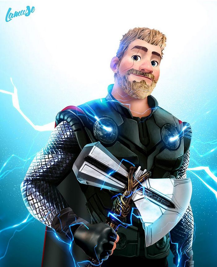 Artista imaginou personagens da Disney como super-heróis 10 Artista imaginou personagens da Disney como super-heróis 10