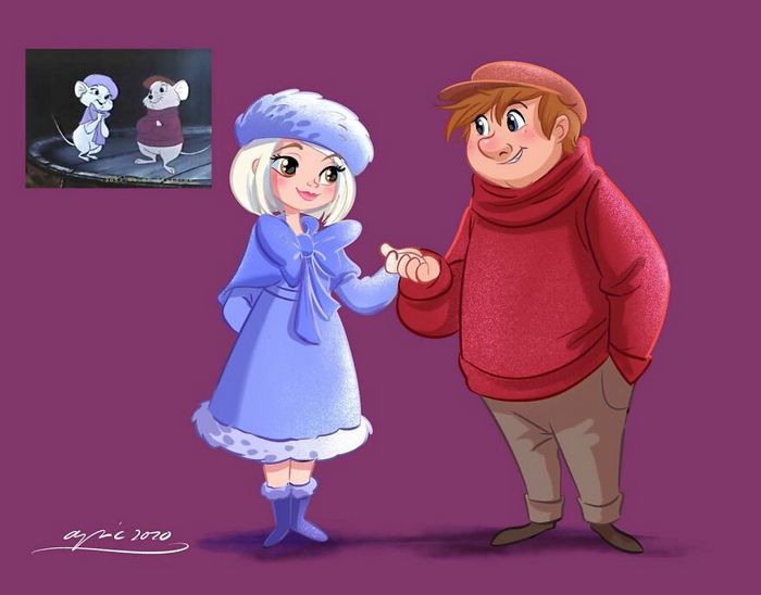 Artista recria personagens da Disney como se fossem humanos e os humanos como animais 9