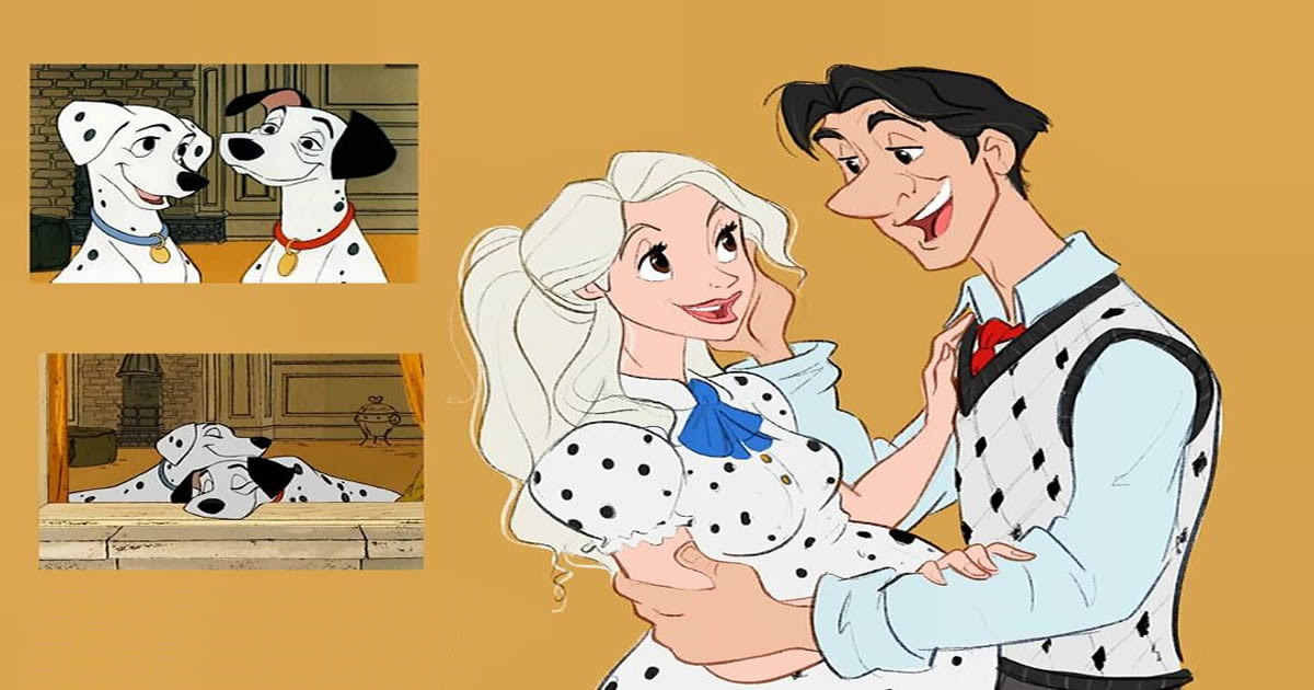 Artista recria personagens da Disney como se fossem humanos e os humanos como animais
