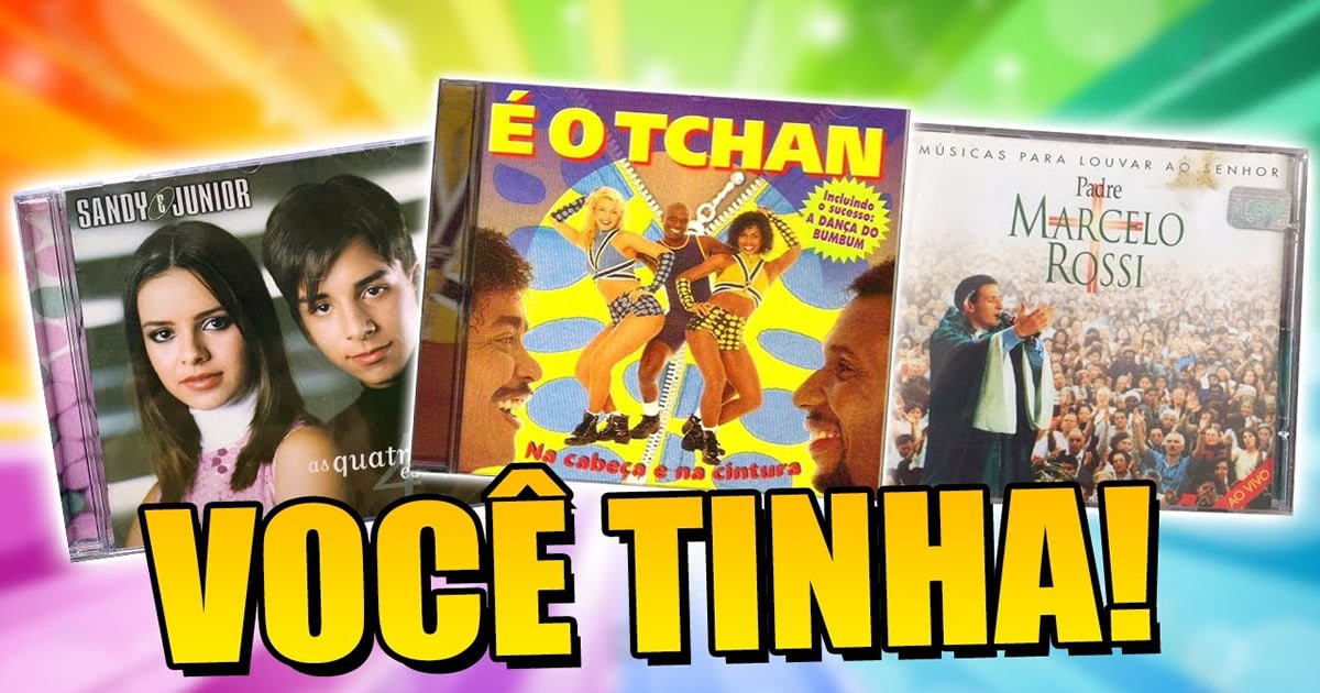 40 cds que todo mundo tinha em casa!