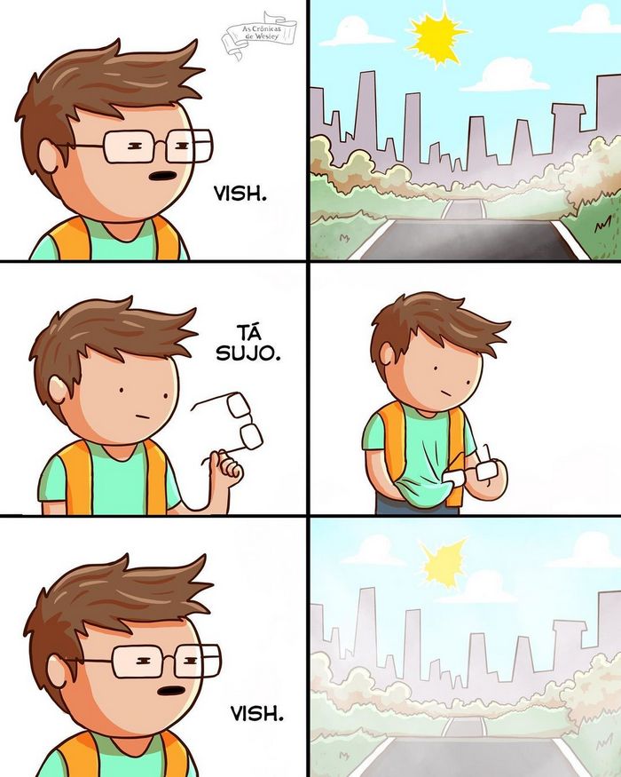 30 situações do dia a dia que quase todo mundo já viveu da Crônicas de Wesley 6