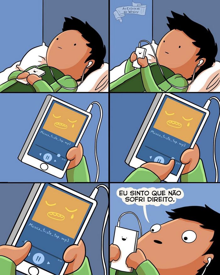 30 situações do dia a dia que quase todo mundo já viveu da Crônicas de Wesley 7