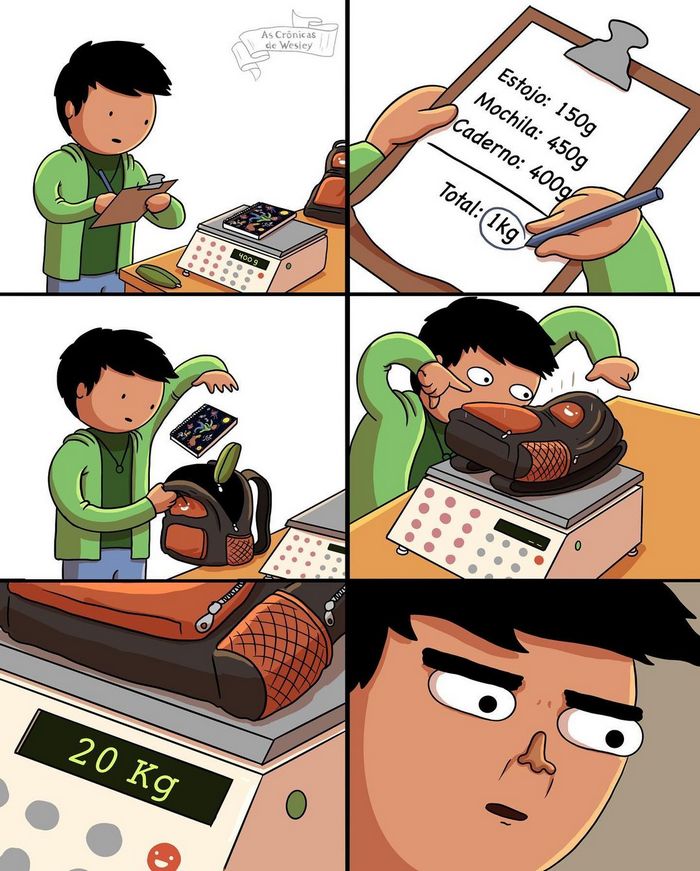 30 situações do dia a dia que quase todo mundo já viveu da Crônicas de Wesley 10