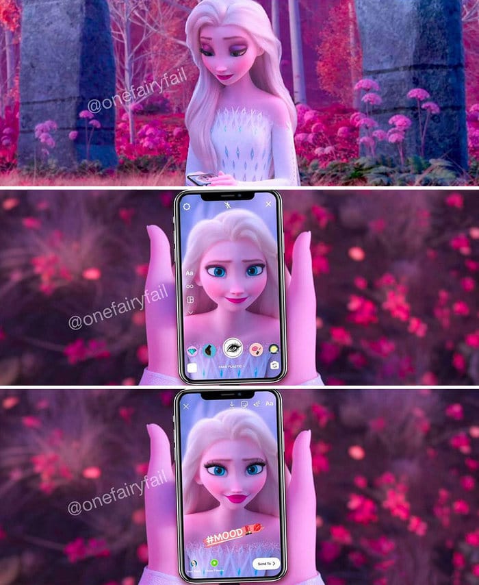 E se os personagens da Disney tivesse celulares e computadores? 10