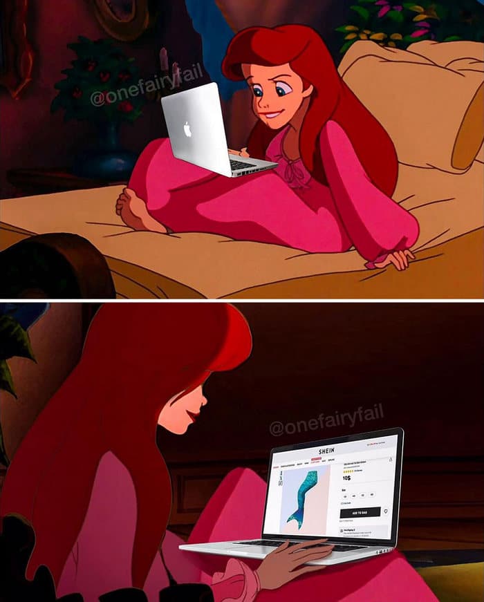 E se os personagens da Disney tivesse celulares e computadores? 11