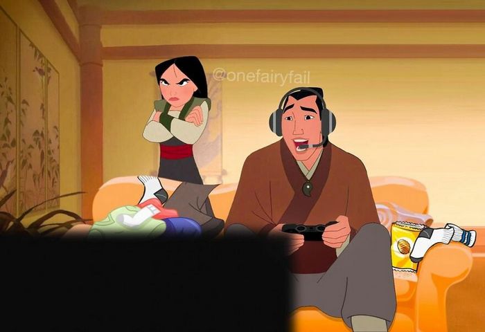 E se os personagens da Disney tivesse celulares e computadores? 15