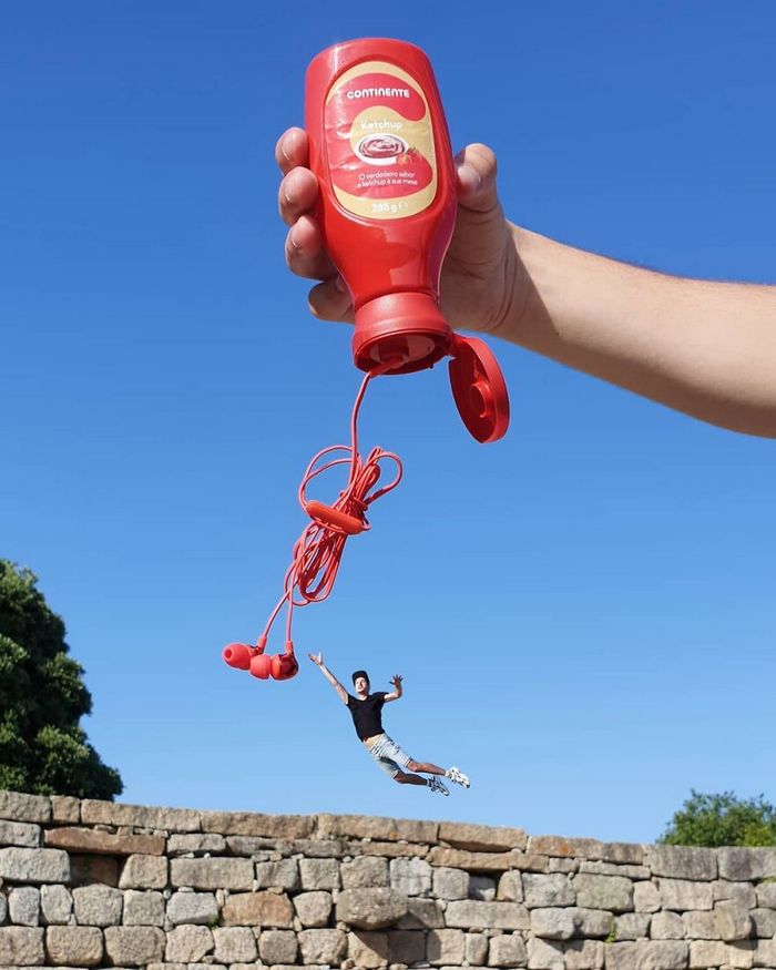 Este fotógrafo usa o poder da perspectiva para criar 40 fotos incríveis 9