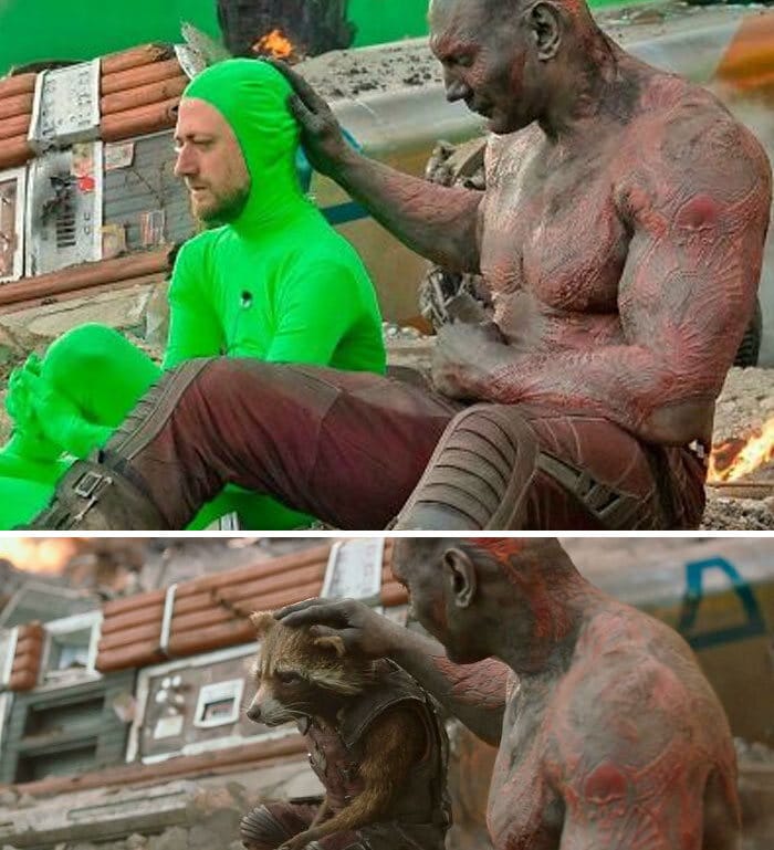 38 fotos de bastidores que mostram o outro lado de filmes famosos 3