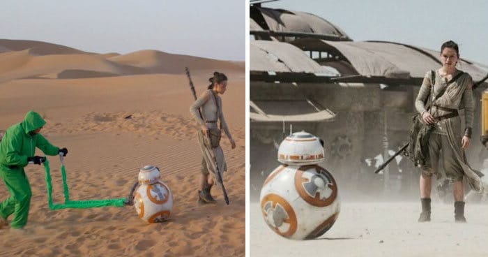 38 fotos de bastidores que mostram o outro lado de filmes famosos 6