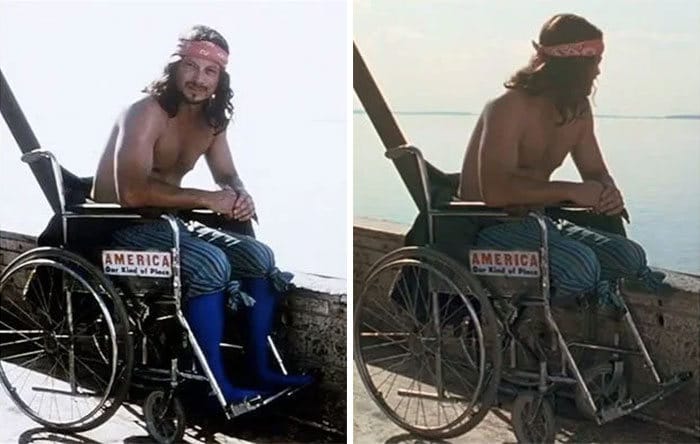 38 fotos de bastidores que mostram o outro lado de filmes famosos 9