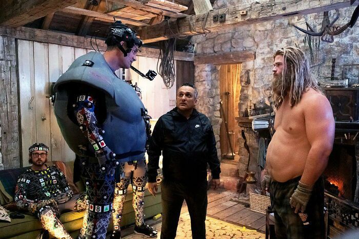 38 fotos de bastidores que mostram o outro lado de filmes famosos 11