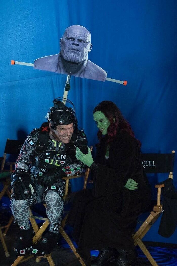 38 fotos de bastidores que mostram o outro lado de filmes famosos 14