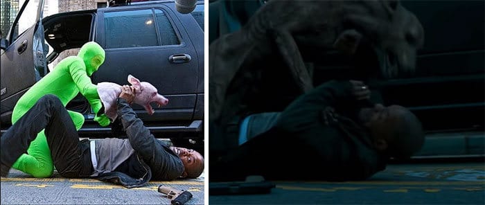 38 fotos de bastidores que mostram o outro lado de filmes famosos 16