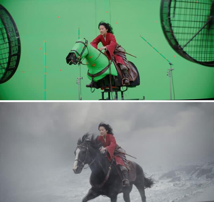 38 fotos de bastidores que mostram o outro lado de filmes famosos 24