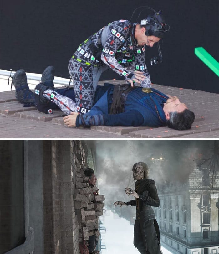 38 fotos de bastidores que mostram o outro lado de filmes famosos 33