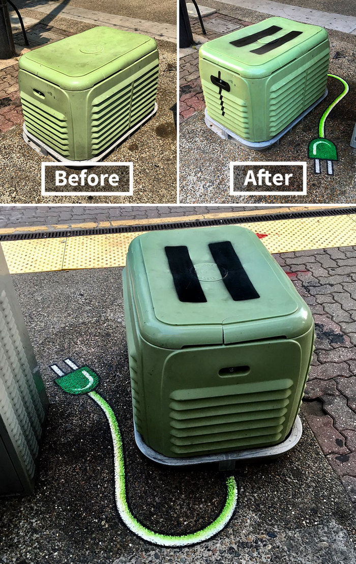 Há um artista de rua gênio correndo solto nas ruas, e vamos esperar que ninguém o pegue 5